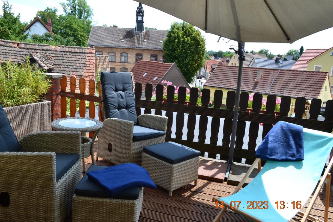 Ferienwohnung Mit Ausblick In Wimmelburg エクステリア 写真