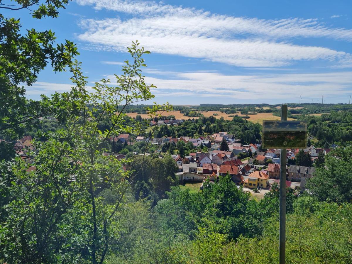 Ferienwohnung Mit Ausblick In Wimmelburg エクステリア 写真